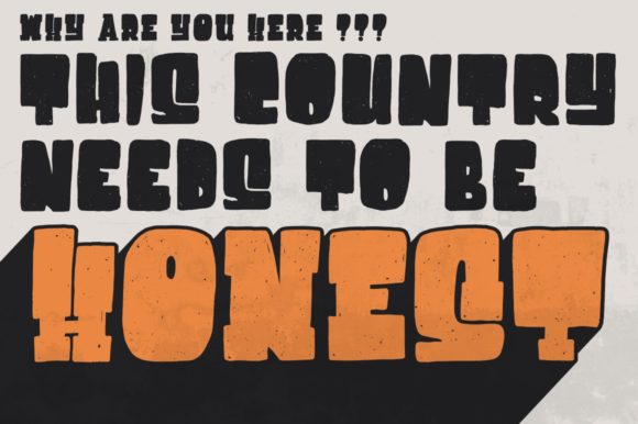 Destone Font - Preview 1
