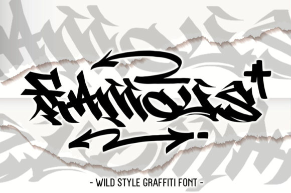 East Coast Wild Style Font PNG with transparent background - Preview 1