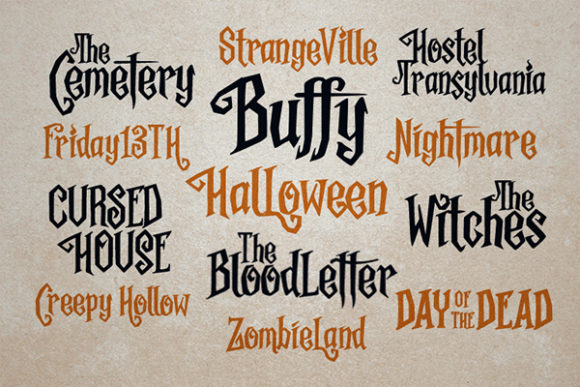 Midnight Minutes Font PNG with transparent background - Preview 2