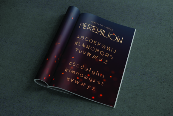 Perehilion Font PNG with transparent background - Preview 3