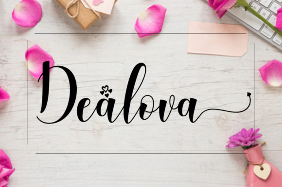 Angelove Font - Preview 4