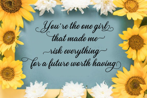 Chindy Font PNG with transparent background - Preview 6