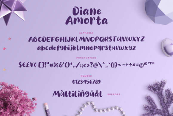 Diane Amorta Font - Preview 5