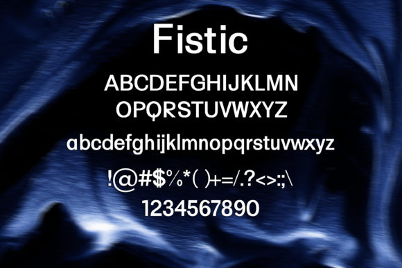 Fistic Font - Preview 1