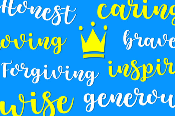 King Billy Font PNG with transparent background - Preview 1