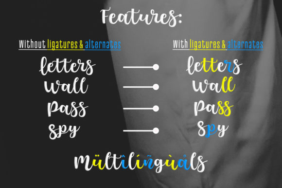 King Billy Font PNG with transparent background - Preview 4