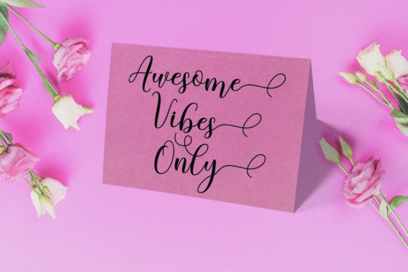 Shahira Font PNG with transparent background - Preview 6