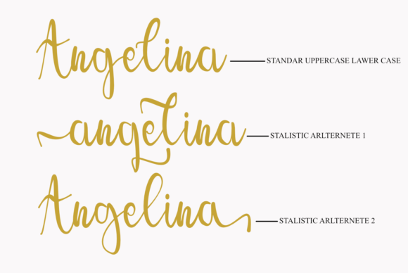 Angelina Font - Preview 6