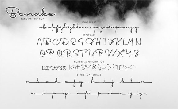 Bosrake Font - Preview 5