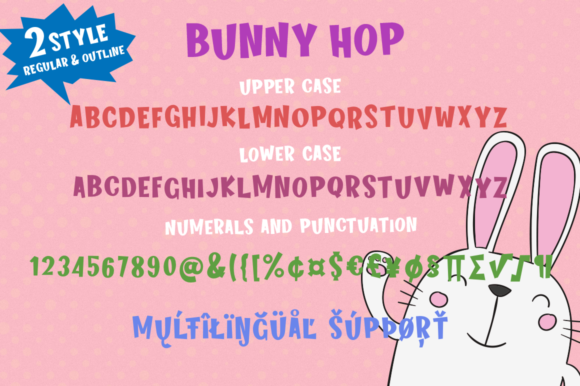 Bunny Hop Font - Preview 4