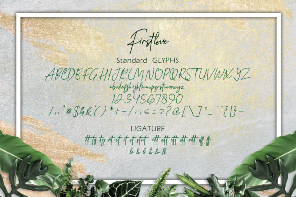 Firstlove Font - Preview 6