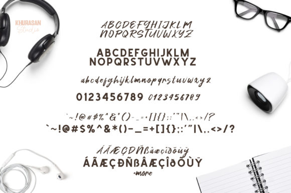 Green Fonte Duo Font - Preview 5