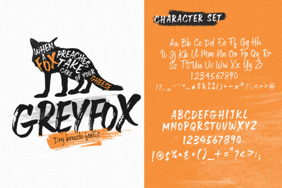 Greyfox Font - Preview 2