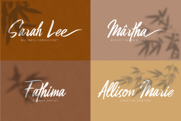 Hibrush Font PNG with transparent background - Preview 3