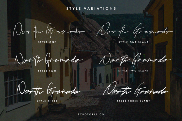 North Grenada Font PNG with transparent background - Preview 2