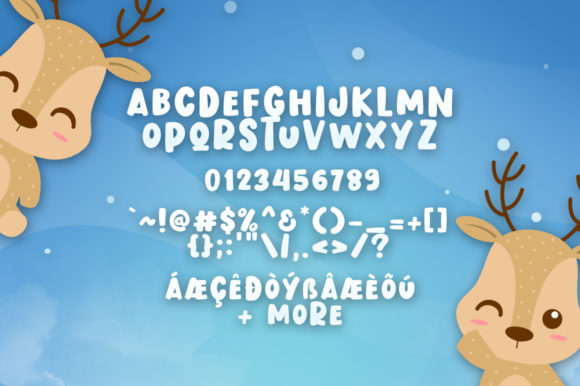 Dasher Deer Font - Preview 6