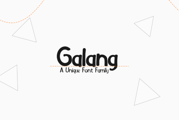 Galang Font - Preview 4