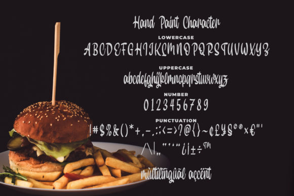 Hand Paint Font - Preview 3