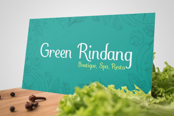 Kendang Font PNG with transparent background - Preview 3