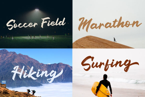Railly Font PNG with transparent background - Preview 4