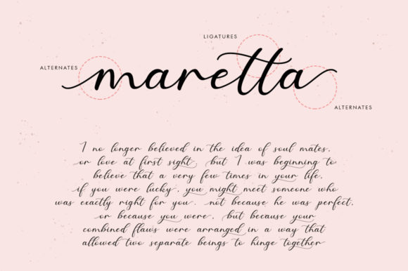 Angeline Font - Preview 5