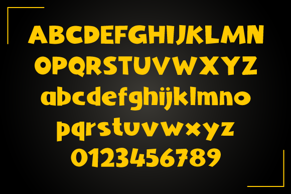 Attendance Font - Preview 3