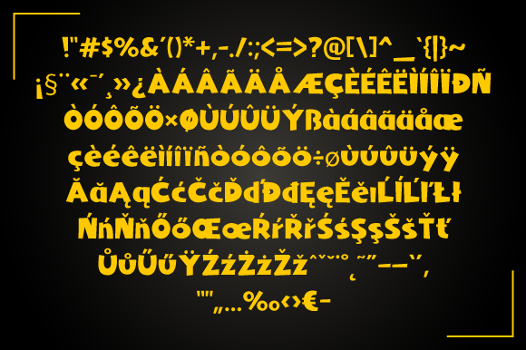 Attendance Font - Preview 4
