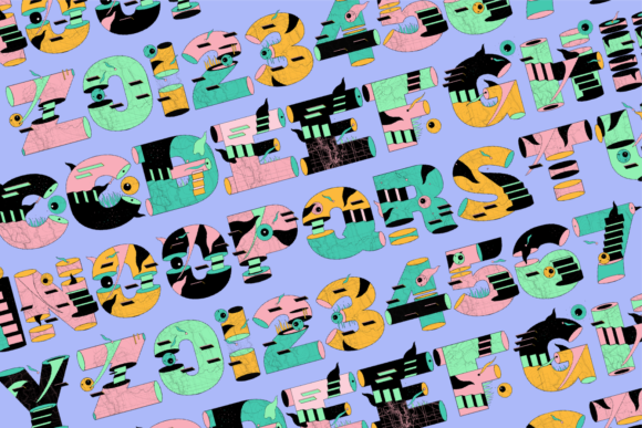Crack Font - Preview 3