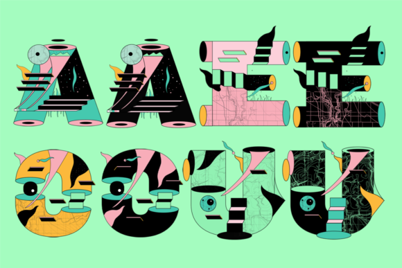 Crack Font - Preview 4