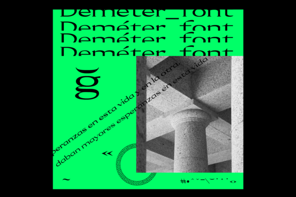 Deméter Font - Preview 3