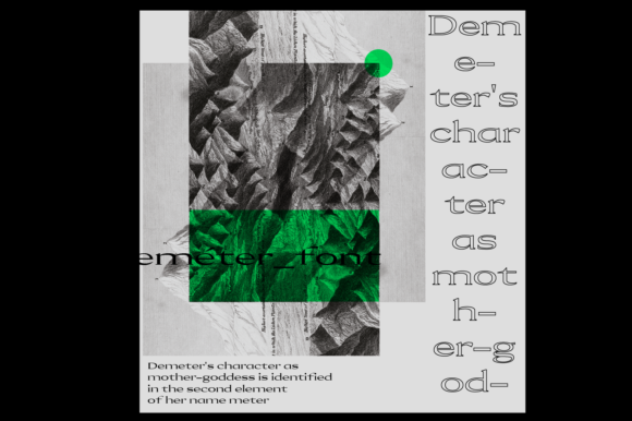 Deméter Font - Preview 6