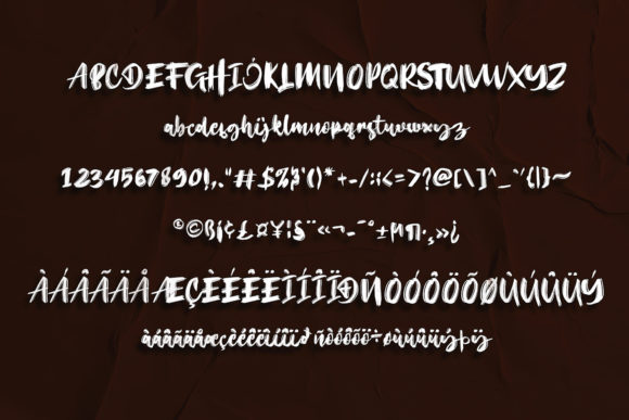 High Performance Font - Preview 6