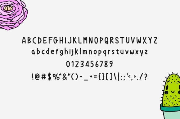 Just Be Awesome Font PNG with transparent background - Preview 3