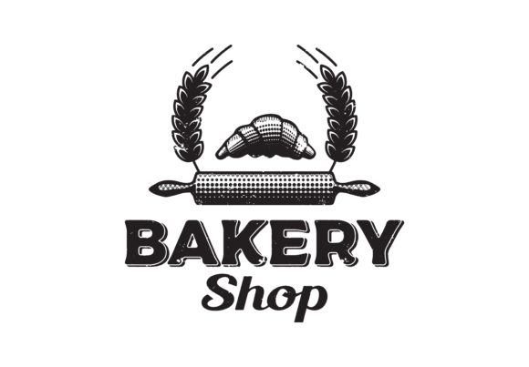 Vintage Retro Bakery / Bake Shop Label S