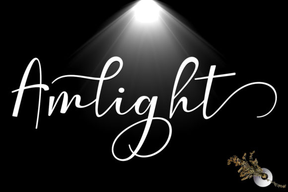 Amlight Font - Preview 1