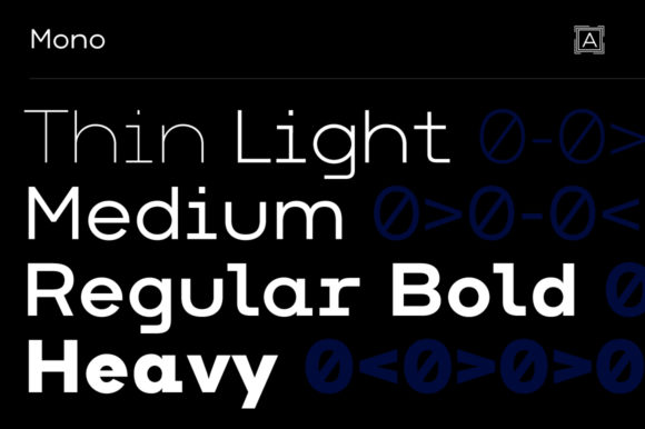 Arkibal Mono Font - Preview 1
