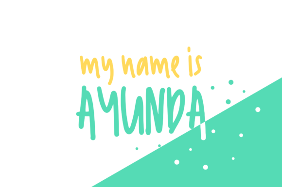 Ayunda Font - Preview 2