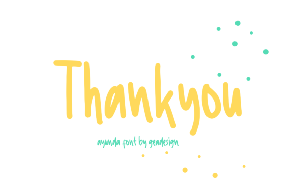 Ayunda Font - Preview 4