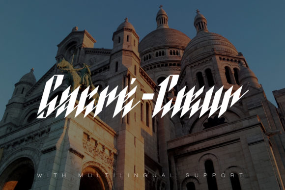 Blackburn Font - Preview 4