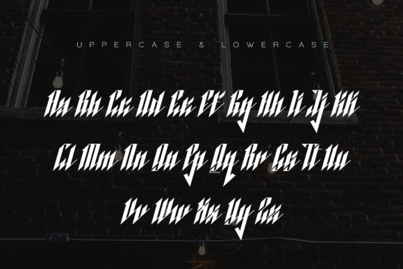 Blackburn Font - Preview 6
