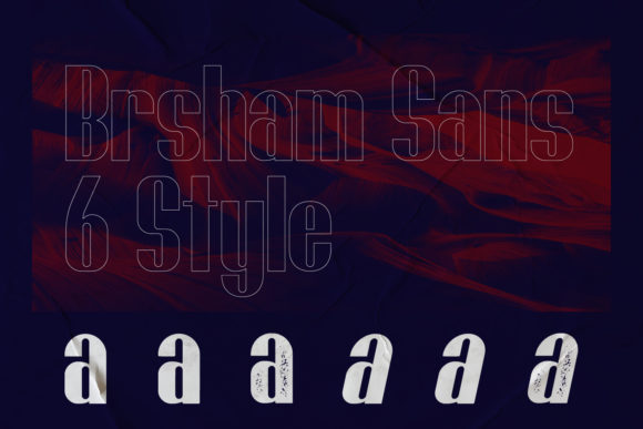 Brasham Font - Preview 3
