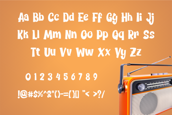 Chickybom Font - Preview 1