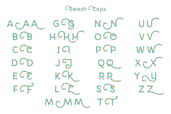 Confetti Font - Preview 2