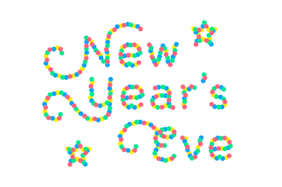 Confetti Font - Preview 3