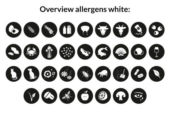 Food & Allergen Font - Preview 4