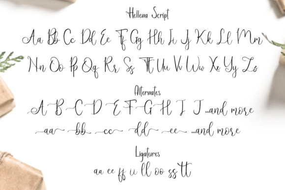 Hellena Font - Preview 5