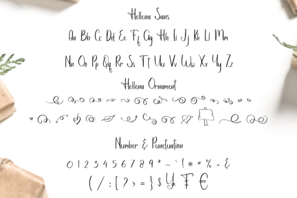 Hellena Font - Preview 6