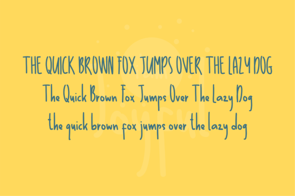 I Am Joyful Font PNG with transparent background - Preview 2