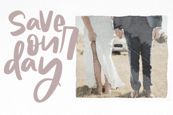 Molly & Elroy Font PNG with transparent background - Preview 1