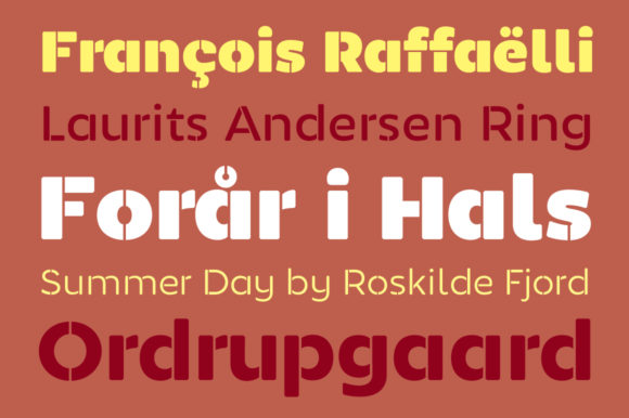 Monty Stencil Font PNG with transparent background - Preview 5